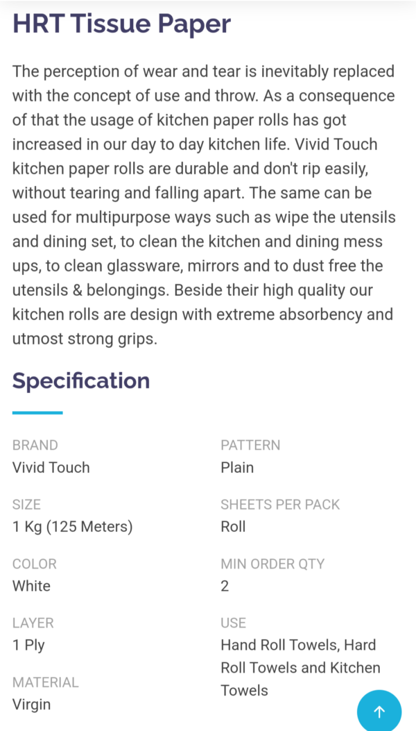 Kitchen Paper Rolls - Image 2